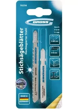 Набор полотен для электролобзика универсальный 2шт GROSS 78256 купить в Муравленко