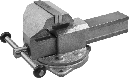 Тиски слесарные ЗУБР с поворотным основанием серия ЭКСПЕРТ 32606-125 купить в Муравленко