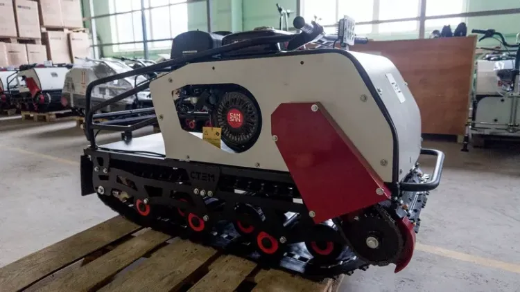 Мотобуксировщик Стем Север Эксперт 500 15 л/с катковая подвеска ручной запуск купить в Муравленко