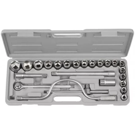 Набор STAYER Автомобильный инструмент &quot;STANDARD&quot; хромированное покрытие, 24 предмета 27587-H24 купить в Муравленко