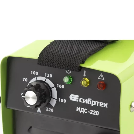 Аппарат инверторный дуговой сварки СИБРТЕХ ИДС-220 94377 купить в Муравленко