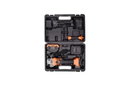 Углошлифовальная машина аккумуляторная АУШМ-125/20Li (в комплекте 1 АКБ и ЗУ) в кейсе Вихрь 72/12/25 купить в Муравленко