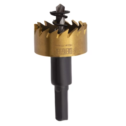 Коронка по металлу HSS, 29 мм, нитридтитановое покрытие Denzel 724107 купить в Муравленко