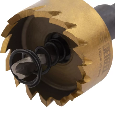 Коронка по металлу HSS, 29 мм, нитридтитановое покрытие Denzel 724107 купить в Муравленко