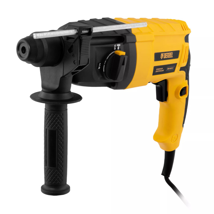 Перфоратор электрический Denzel RHH-600-22, SDS-plus, 600 Вт, 2,5 Дж, 2 реж. 26602 купить в Муравленко