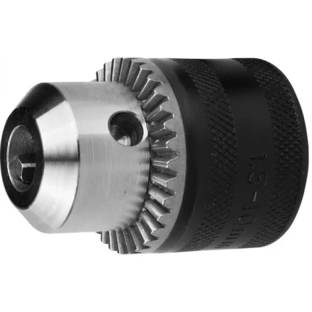 Патрон ЗУБР &quot;ЭКСПЕРТ&quot; цельнометаллический для дрели, с ключом, 10мм, 1/2&quot; 2908-10-1/2_z01 купить в Муравленко