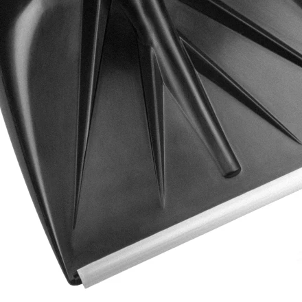 Лопата для уборки снега пластиковая Palisad, 400х417х1390 мм, алюминиевый черенок, 61395 купить в Муравленко