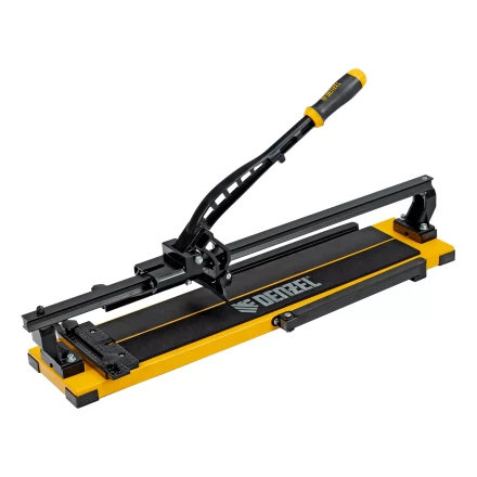 Плиткорез рельсовый Denzel 600х16мм, каретка на подш., стальная станина, усил. рукоятка-пенал 877014 купить в Муравленко
