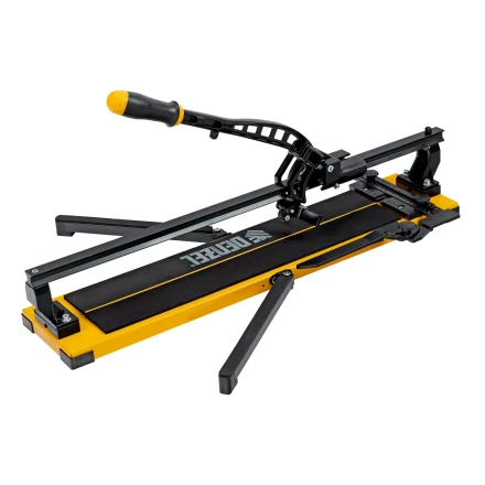 Плиткорез рельсовый Denzel 600х16мм, каретка на подш., стальная станина, усил. рукоятка-пенал 877014 купить в Муравленко