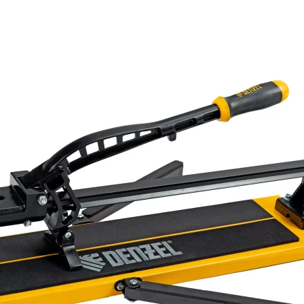 Плиткорез рельсовый Denzel 600х16мм, каретка на подш., стальная станина, усил. рукоятка-пенал 877014 купить в Муравленко