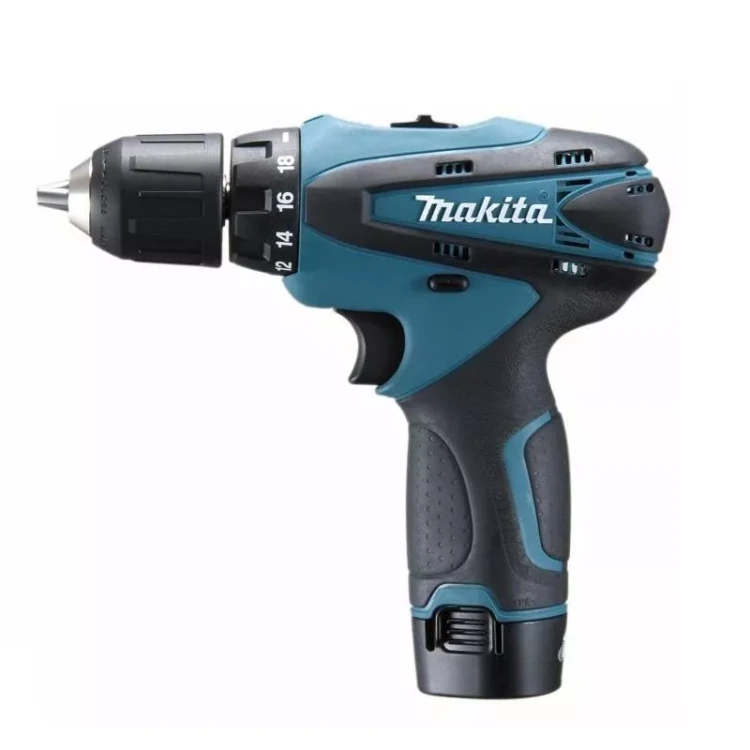 Дрель-шуруповерт аккумуляторная Makita DF330DWLE купить в Муравленко