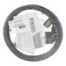 Шнур сетевой Denzel Energy Series, ПВС, 3 м, 3 x 1 мм, с неразборной вилкой, черный, 3 м, 37667 купить в Муравленко
