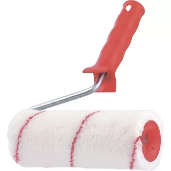 Валик  &quot;НЕЙЛОН Стандарт&quot;, с ручкой 8мм, 180 мм, ворс 9 мм, D 48 мм,полиамид  MATRIX 80754 купить в Муравленко