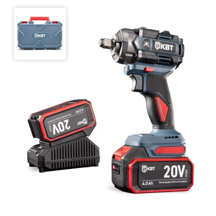 Гайковерт ударный бесщеточный аккумуляторный КВТ WB-20-500 с присоединительным квадратом 1/2" (102594) купить в Муравленко