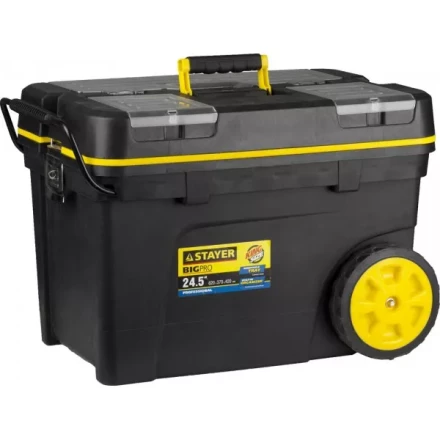 Ящик-тележка для инструмента &quot;BIGPRO&quot; пластиковая, STAYER Professional 38107-24 купить в Муравленко