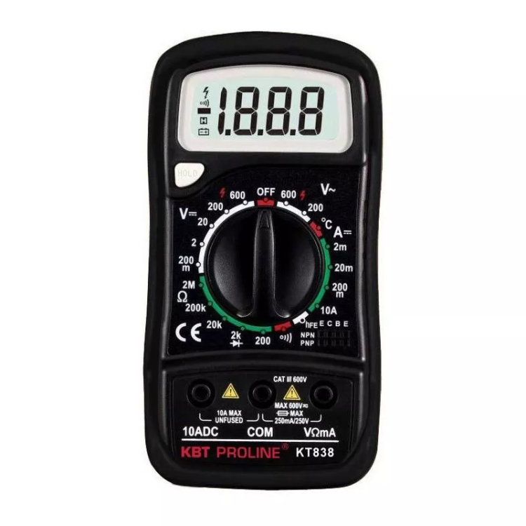Мультиметр цифровой KT838 PROLINE КВТ купить в Муравленко