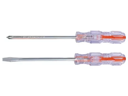 Отвертка Сrystal Ph2х 100 мм прозрачная рукоятка углерод. сталь SPARTA 134045 купить в Муравленко