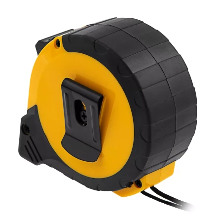 Рулетка Denzel 8м х 25мм, двухкомп. корпус, кнопка-пауза, 31544 купить в Муравленко