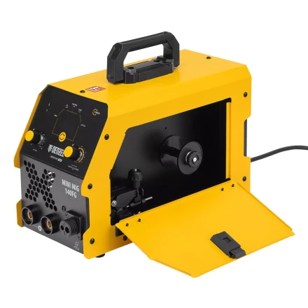 Аппарат инвертор. полуавтомат. сварки Denzel Mini MIG-140FG 94322, 140 А, ПВ 60% купить в Муравленко