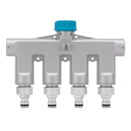 Разветвитель четырёхканальный Palisad 65833, с внутренней резьбой 3/4", алюминий, LUXE купить в Муравленко