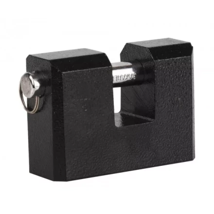 Замок навесной ЗУБР &quot;МАСТЕР&quot; усиленный, дисковый механизм секрета, ключ 7 PIN, дужка d-14мм, 90мм 3720-3_z01 купить в Муравленко