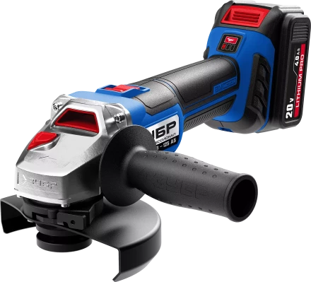 Машина углошлифовальная аккумуляторная BL-motor 2 АКБ AB-125-42 серия ПРОФЕССИОНАЛ купить в Муравленко