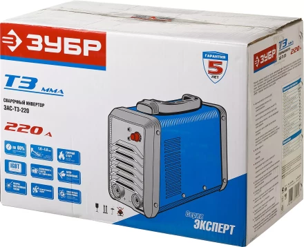 Сварочный инвертор ММА ЗАС-Т3-220 серия ПРОФЕССИОНАЛ купить в Муравленко