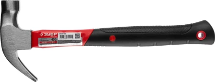 Молоток-гвоздодер STAYER со стеклопластиковой рукояткой серия МАСТЕР купить в Муравленко