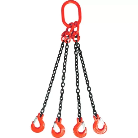 Строп цепной TOR 4СЦ г/п 17,0 т 8,0 м с самозакрывающимися крюками 1018572 купить в Муравленко