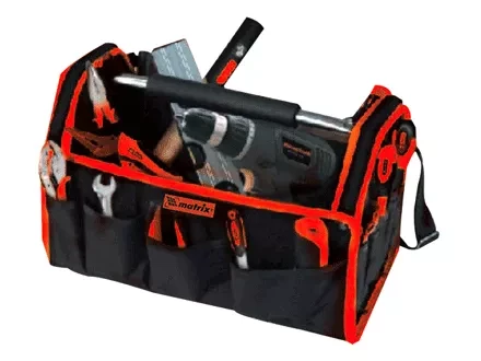 Переноска для инструмента каркасная 415мм*230мм*260мм MATRIX 90257 купить в Муравленко