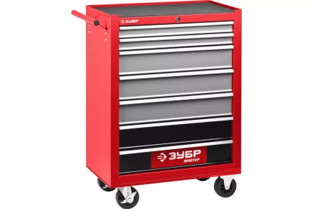 Тележка инструментальная ЗУБР &quot;МАСТЕР&quot;, 7 ящиков, 680х330х880мм 38905-7 купить в Муравленко