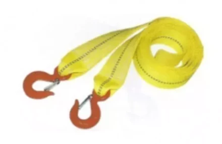 Ремень буксировочный 3т SF2 - 1.5т L=5.0 м 50мм в 1 слой с крюками купить в Муравленко