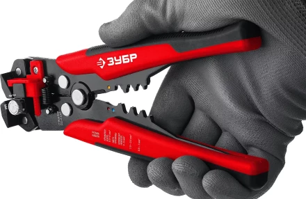 ЗУБР ТМ-1, 0.2 - 6 мм2, автоматический стриппер с винтом микронастройки (22645) купить в Муравленко