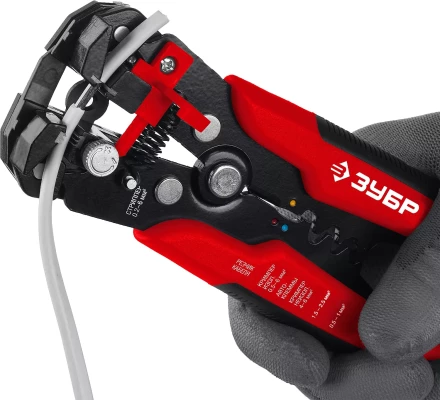 ЗУБР ТМ-1, 0.2 - 6 мм2, автоматический стриппер с винтом микронастройки (22645) купить в Муравленко