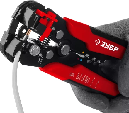 ЗУБР ТМ-1, 0.2 - 6 мм2, автоматический стриппер с винтом микронастройки (22645) купить в Муравленко