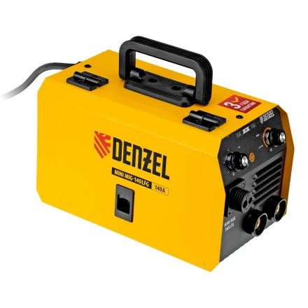 Аппарат инвертор. полуавтомат. сварки Mini MIG-140LFG, 140 А, ПВ 60%// Denzel 94305 купить в Муравленко