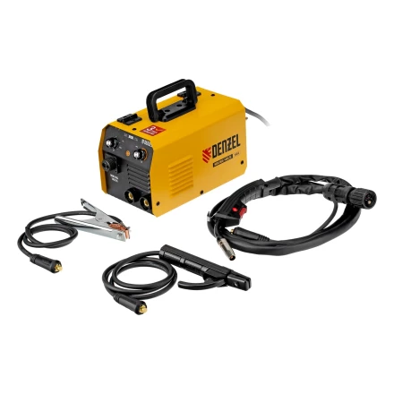 Аппарат инвертор. полуавтомат. сварки Mini MIG-140LFG, 140 А, ПВ 60%// Denzel 94305 купить в Муравленко