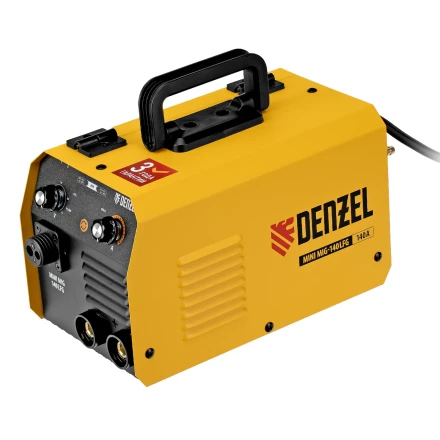 Аппарат инвертор. полуавтомат. сварки Mini MIG-140LFG, 140 А, ПВ 60%// Denzel 94305 купить в Муравленко