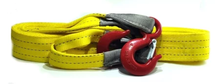 Буксир текстильный ленточный TOR БТЛ 13,5 т 5,0 м (крюк-крюк) 1011007 купить в Муравленко