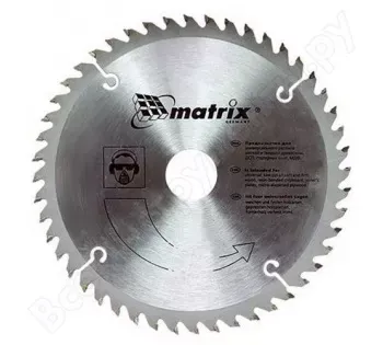 Пильный диск по дереву 305 х 30мм 72 зуба  MATRIX  Professional 73283 купить в Муравленко