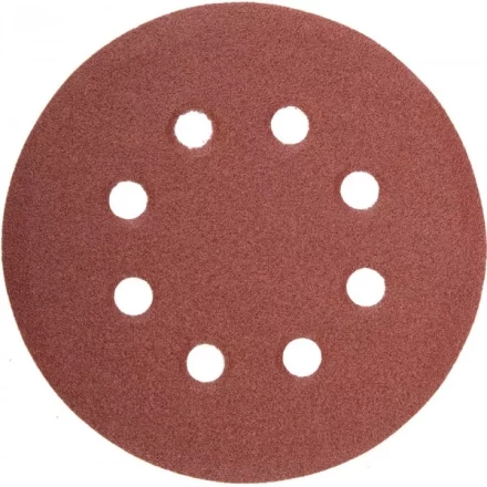 Круг шлифовальный универсальный STAYER &quot;MASTER&quot; из абразивной бумаги на велкро основе, 8 отверстий, Р80, 115мм, 5шт 35450-115-080 купить в Муравленко