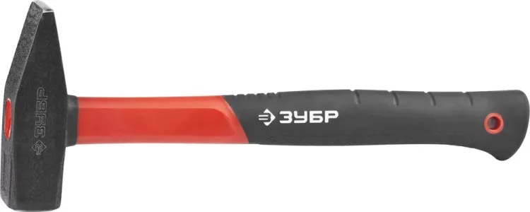 Молоток с фиберглассовой рукояткой, ЗУБР "МАСТЕР" 20020-10, кованый, 1000 г 20020-10 купить в Муравленко