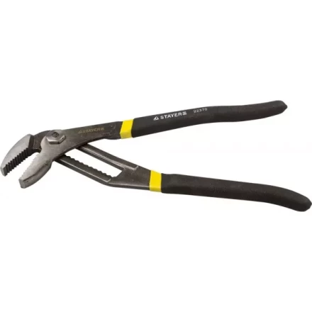 Клещи переставные &quot;HERCULES&quot;, хромированное покрытие, быстрый захват, двухкомпонентные ручки, 270мм, STAYER 22370_z01 купить в Муравленко