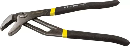 Клещи переставные &quot;HERCULES&quot;, хромированное покрытие, быстрый захват, двухкомпонентные ручки, 270мм, STAYER 22370_z01 купить в Муравленко