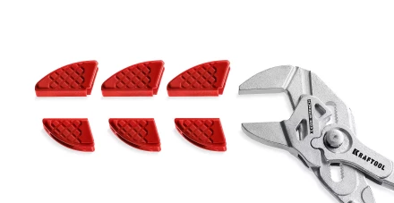 Сменные защитные накладки на губки KRAFTOOL 22067-S3 купить в Муравленко