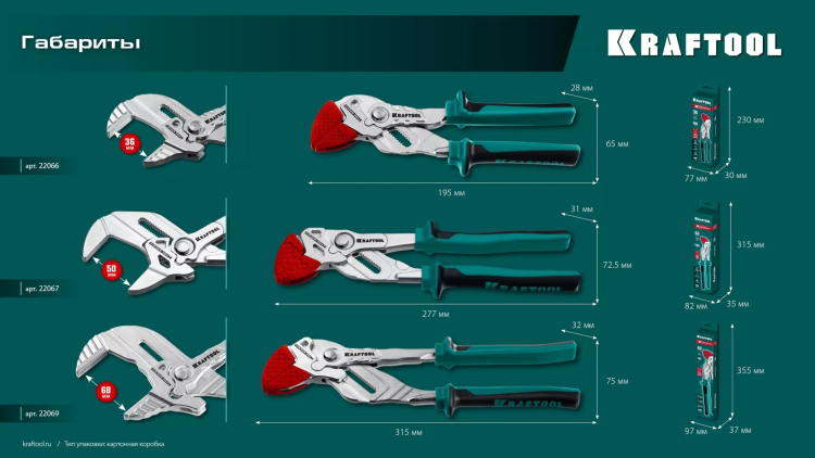 Сменные защитные накладки на губки KRAFTOOL 22067-S3 купить в Муравленко