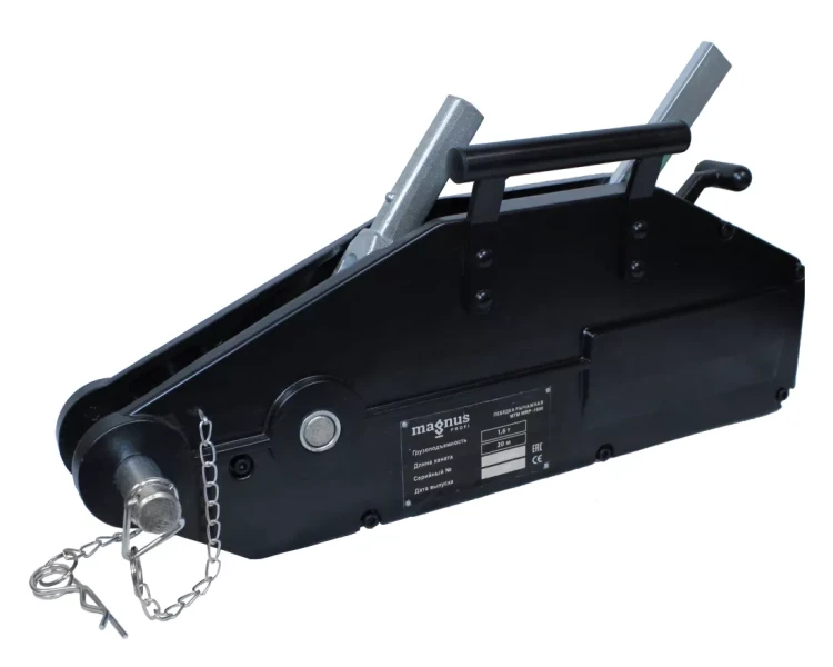Лебедка рычажная МТМ Magnus-Profi WRP-1600, 1.6 т, канат 20 м купить в Муравленко