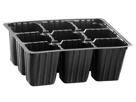 Кассета для рассады 18х13,5см высота 6см 9 ячеек полистирол  Россия 64309 купить в Муравленко
