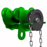Тележка для ручных талей с цепным приводом HITCH TR100 3 т 3 м (SZ068962) купить в Муравленко