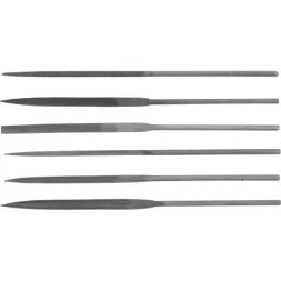 Набор DEXX: Надфили, улучшенная инструментальная сталь У10, 6шт 1604-H6